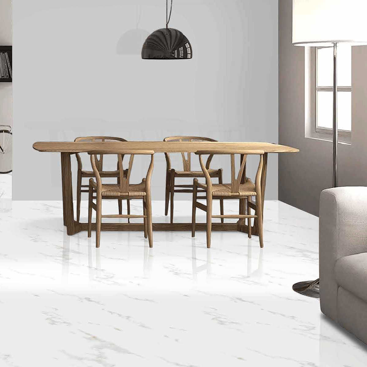 Calacatta Royal Stone Porcelain Wall/Floor Tiles  (Per M2)