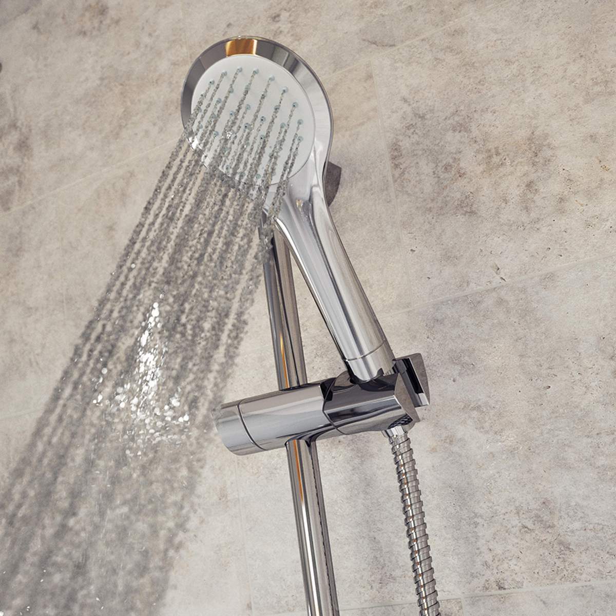 Bristan Acute Thermostatic Exposed Mini Valve Shower (AE SHXAR C)