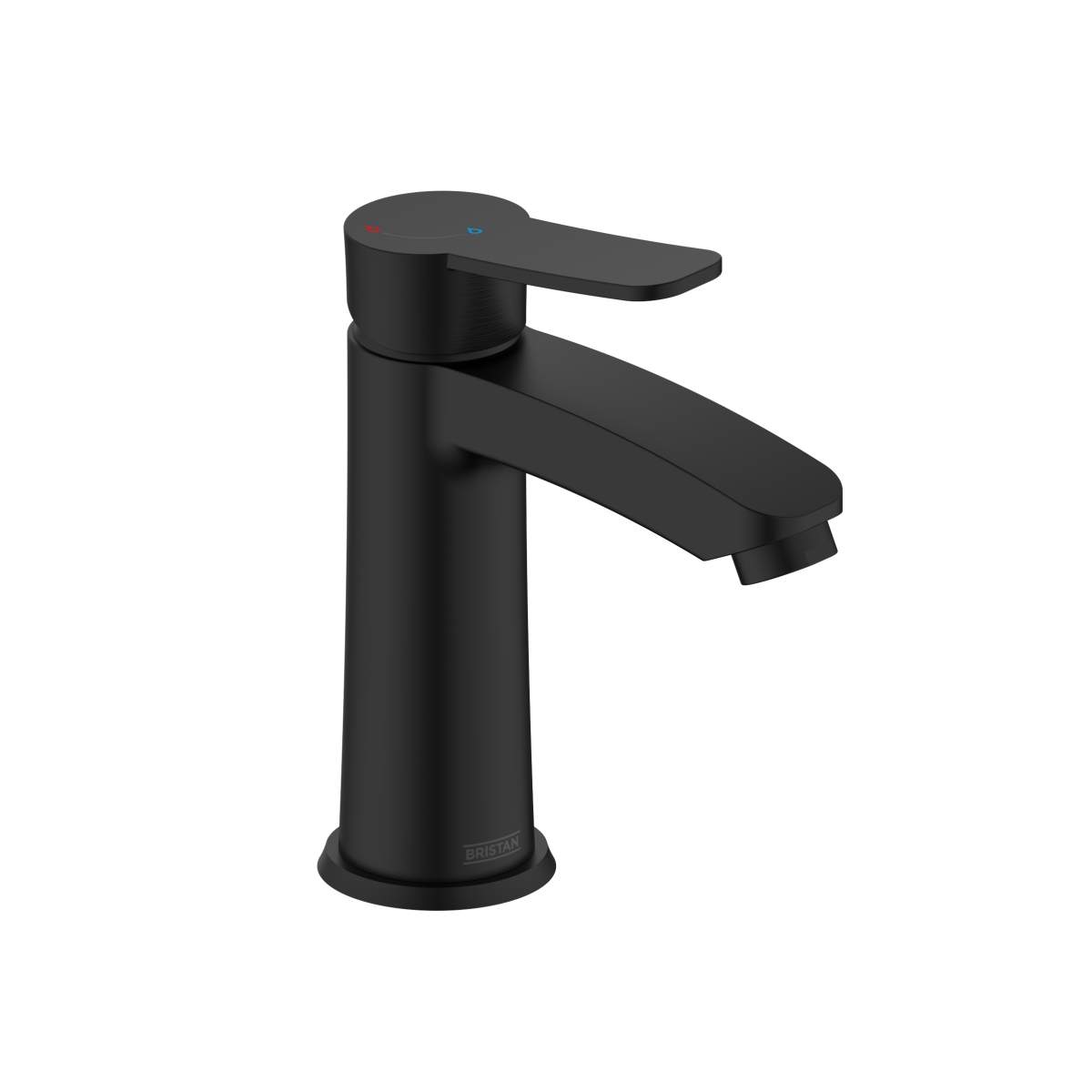 Bristan Appeal Eco Start Basin Mixer with Clicker Waste (APL ES BAS BLK)