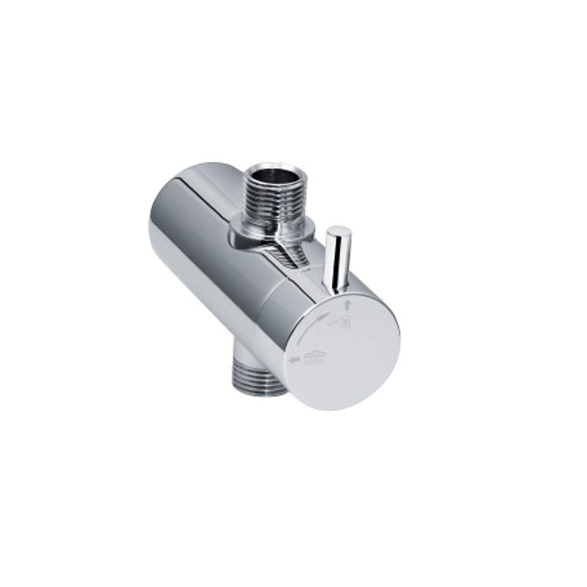 Bristan Contemporary Rear-Fed Wall Mounted Diverter (C SDIVR C)