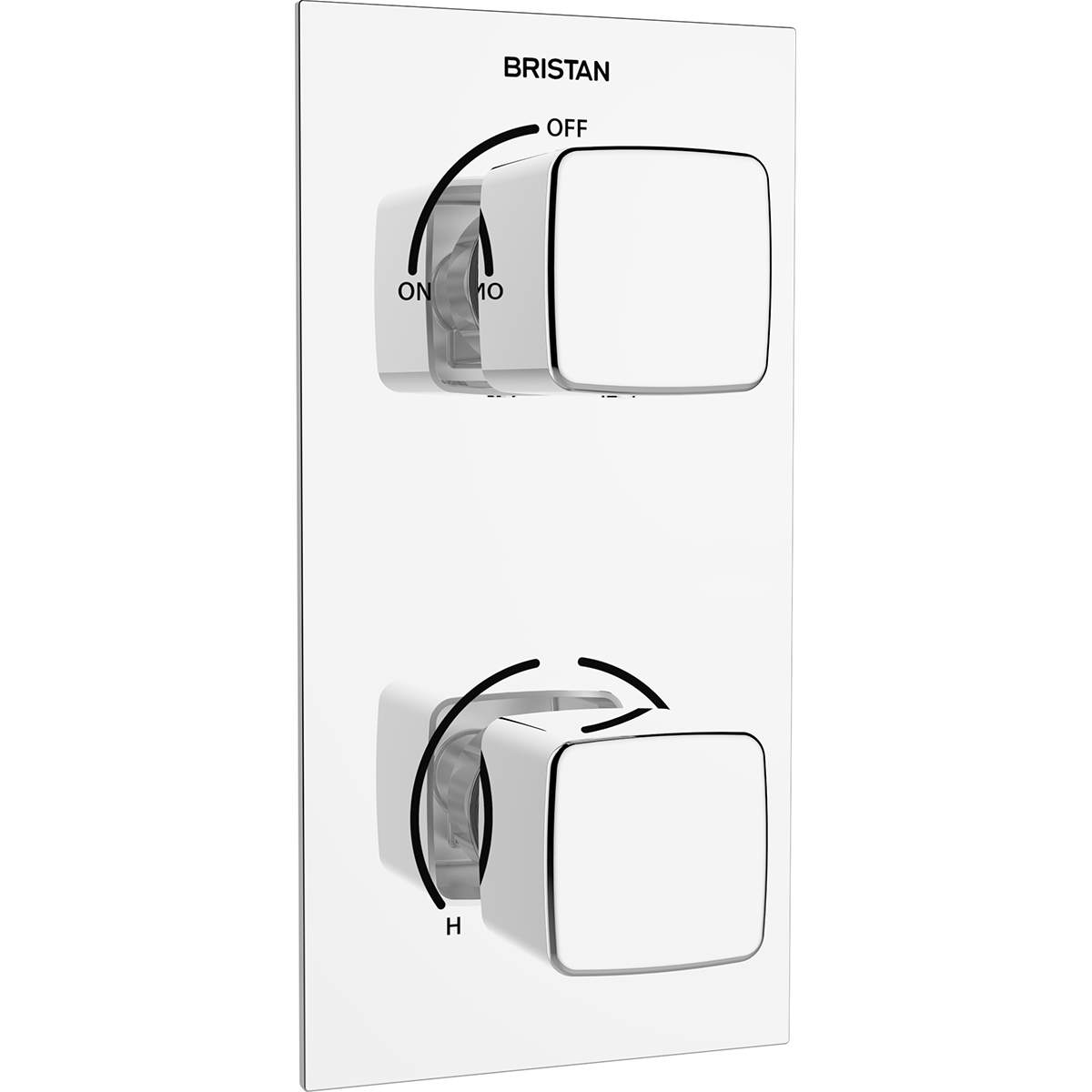 Bristan Cobalt Recessed Concealed Shower Valve (COB SHCVO C)