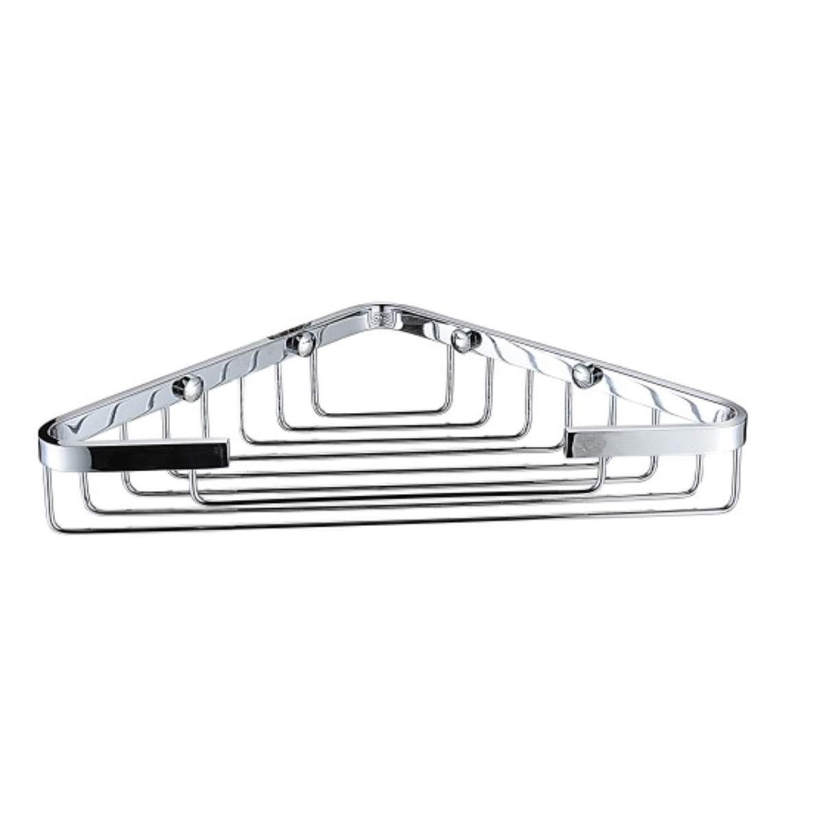 Bristan Open Front Corner Fixed Wire Basket (COMP BASK05 C)