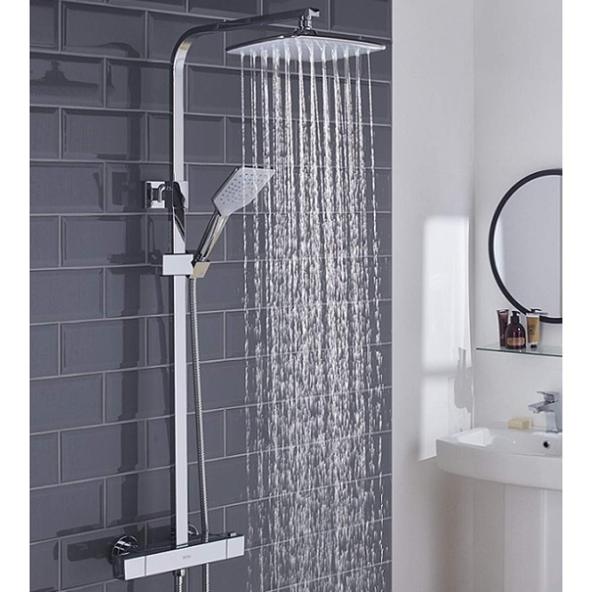 Bristan Craze Rigid Riser Bar Mixer (CRZ2 SHXDIVCTFF C)