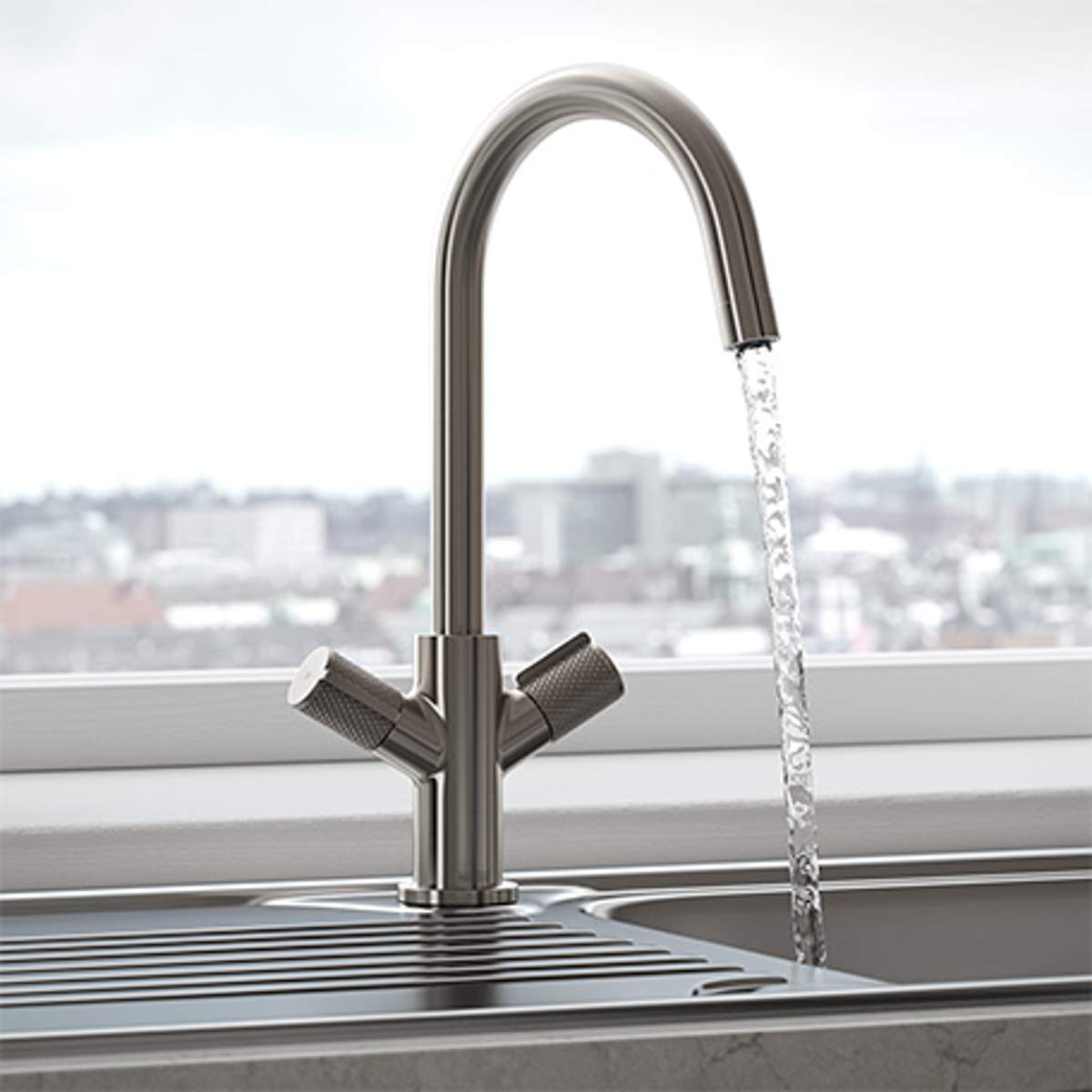 Bristan Fern Easyfit Sink Mixer (FRN EFSNK SS)