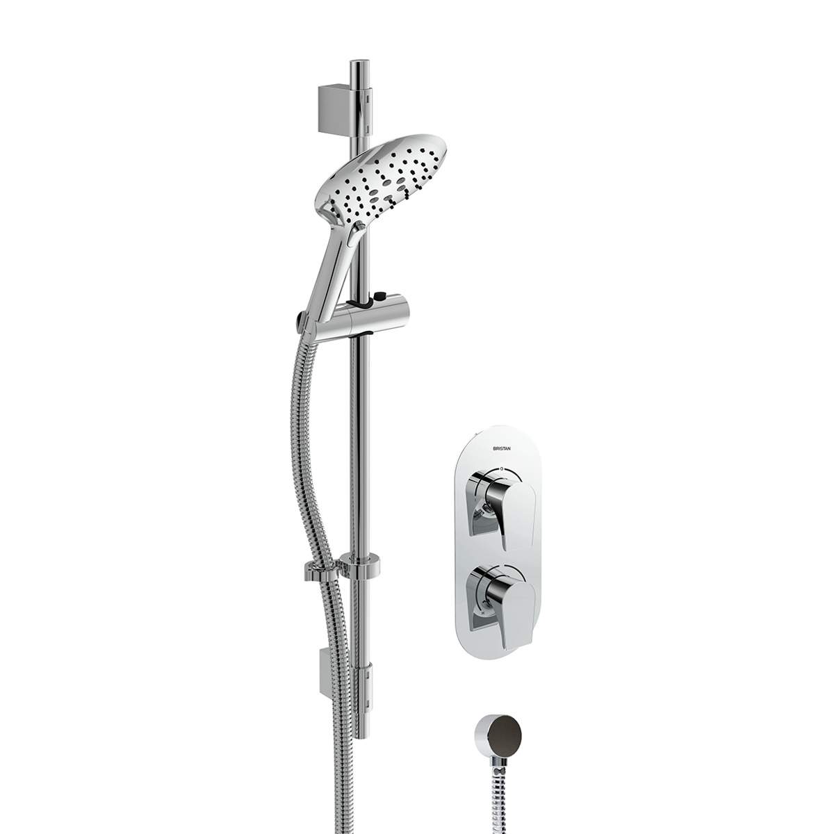 Bristan Hourglass Shower Pack with Adjustable Kit (HOURGLASS SHWR PK)