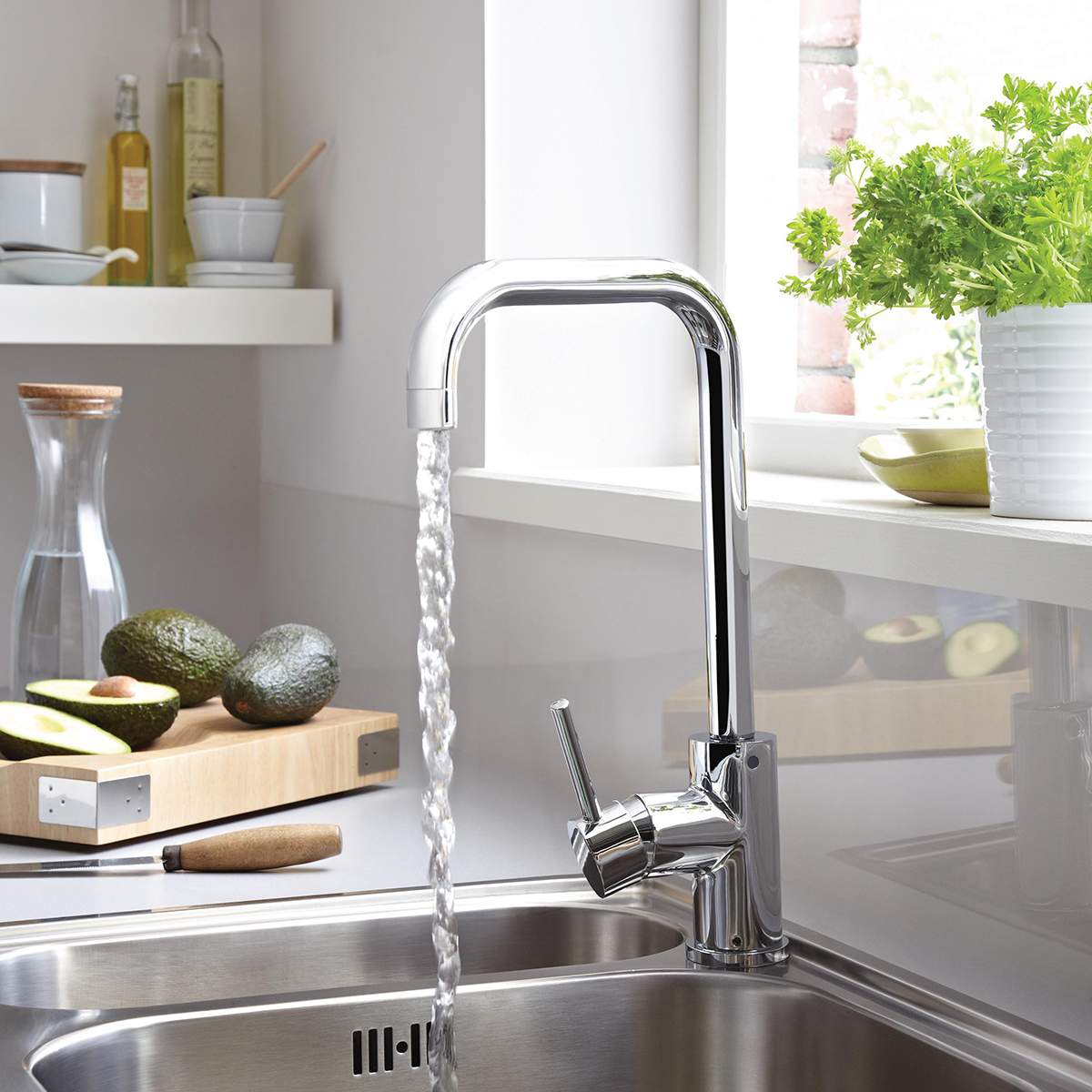 Bristan Lemon Easyfit Sink Mixer (LMN EFSNK C)