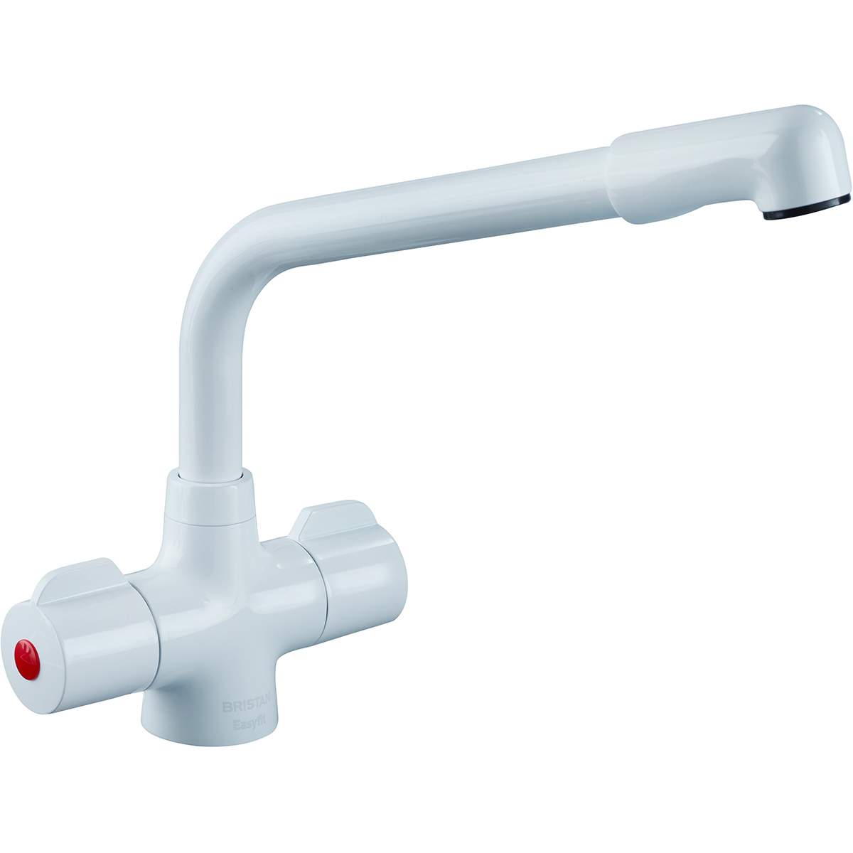 Bristan Manhattan Easyfit White Sink Mixer (MH SNK EF WHT)