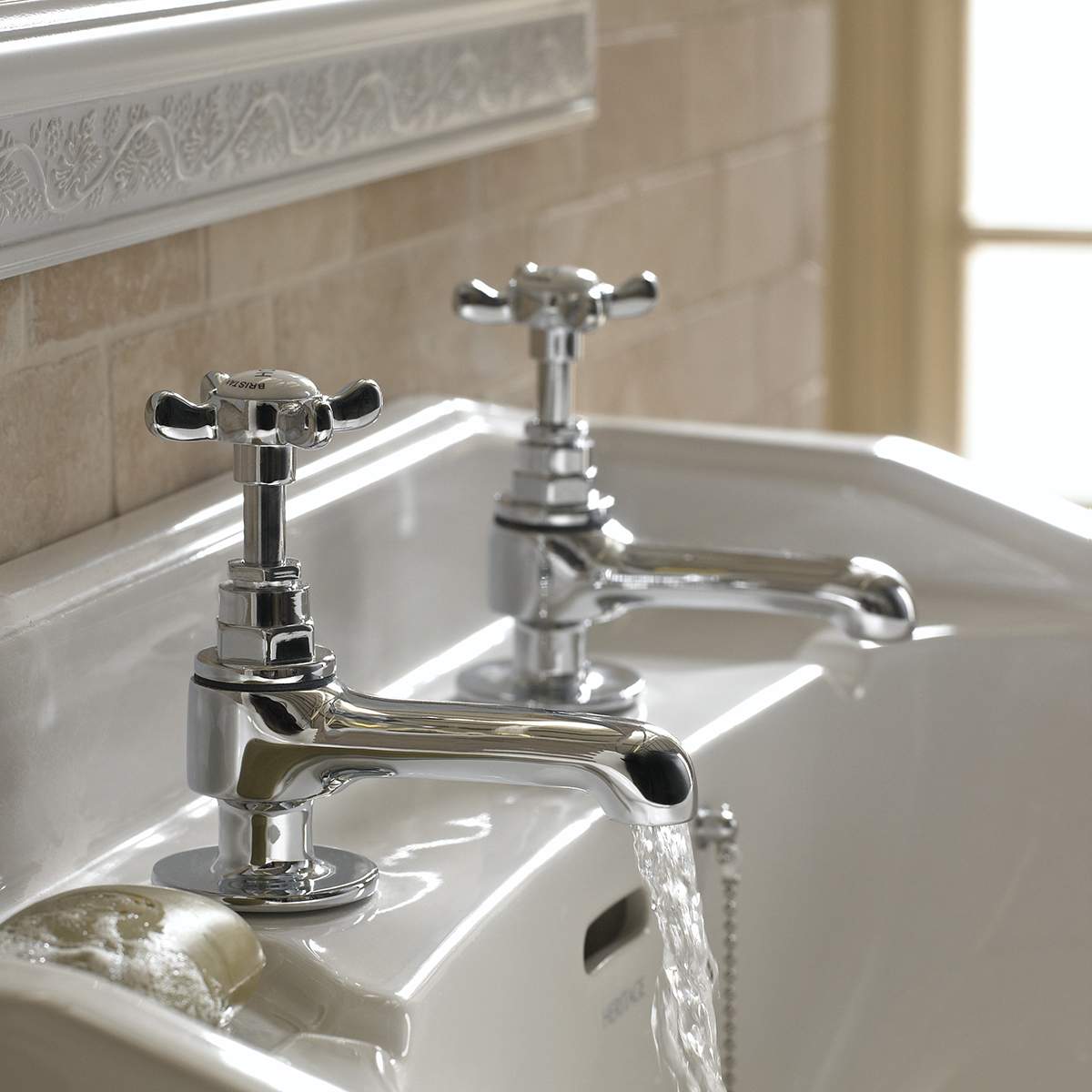 Bristan 1901 Basin Taps (N 1/2 C CD)