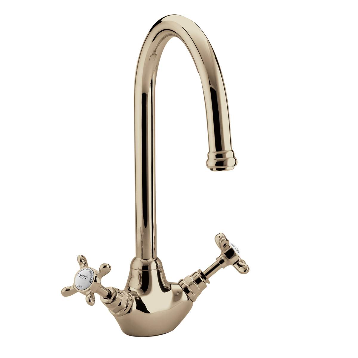 Bristan 1901 Easyfit Gold Sink Mixer (N SNK EF G)