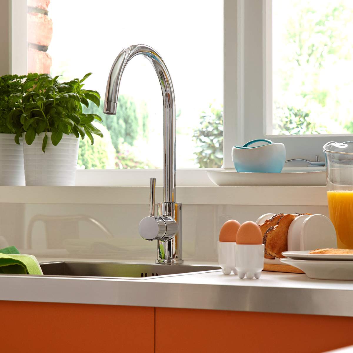 Bristan Pistachio Easyfit Sink Mixer (PST EFSNK C)