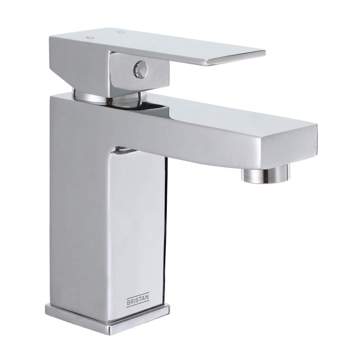 Bristan Qubo Basin Mixer with Clicker Waste (QB BAS C)