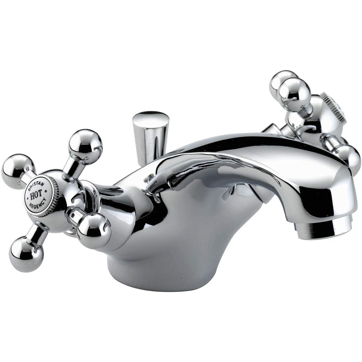 Bristan Regency Basin Mixer with Pop-Up Waste (R BAS C)