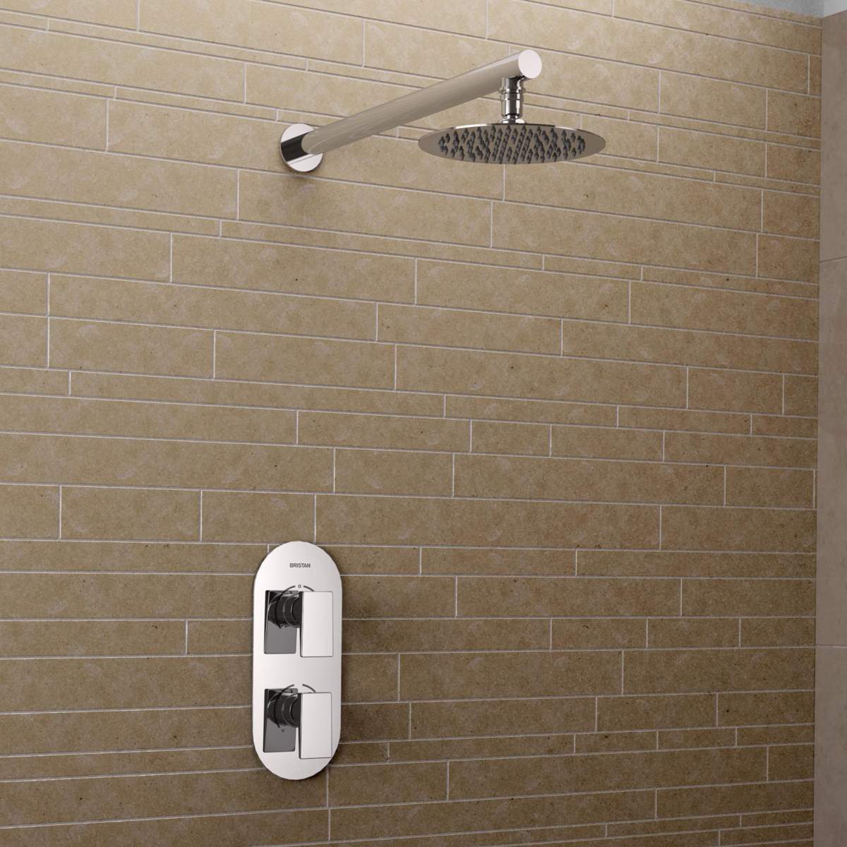 Bristan Sail Shower Pack with Fixed Head (SAIL SHWR PK)