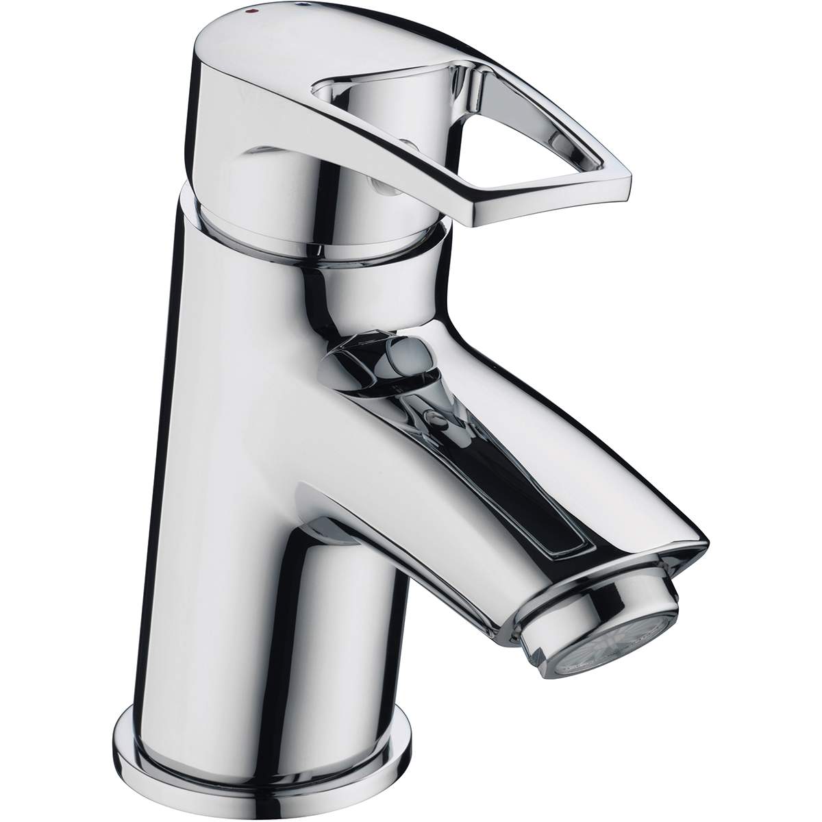 Bristan Smile Basin Mixer with Clicker Waste (SM BAS C)