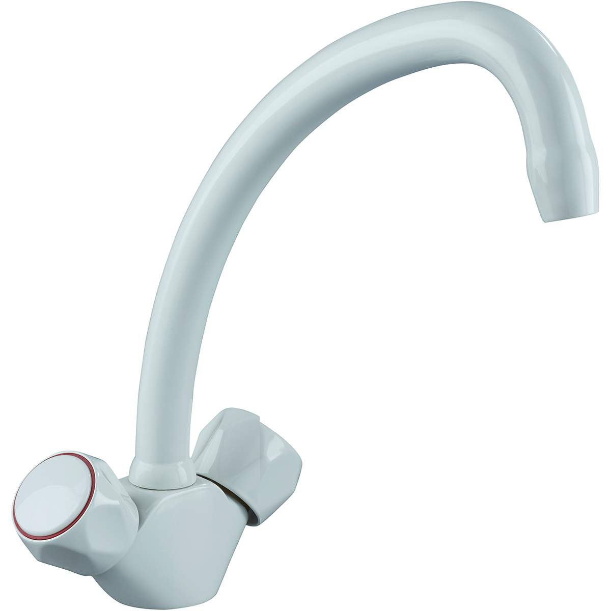 Bristan Club Budget White Sink Mixer (VAC BSNK WHT)