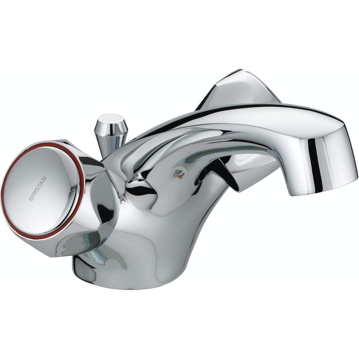 Bristan Club Dual Flow Basin Mixer with Pop-Up Waste (VAC DFBAS C MT)