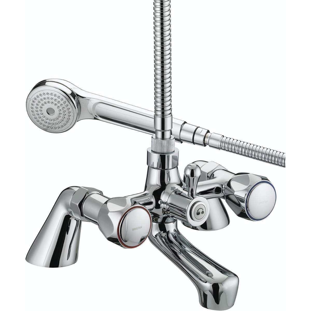 Bristan Club Pillar Bath Shower Mixer (VAC PBSM C MT)