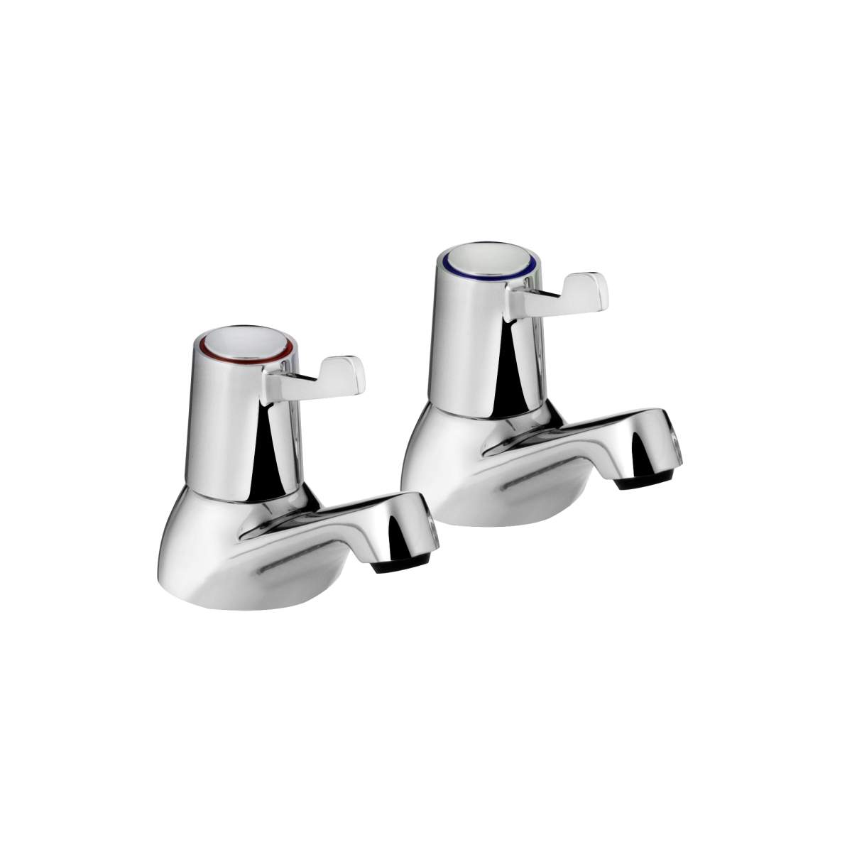 Bristan Bath Taps Wth 3'' (76Mm) Levers (VAL2 3/4 C CD)