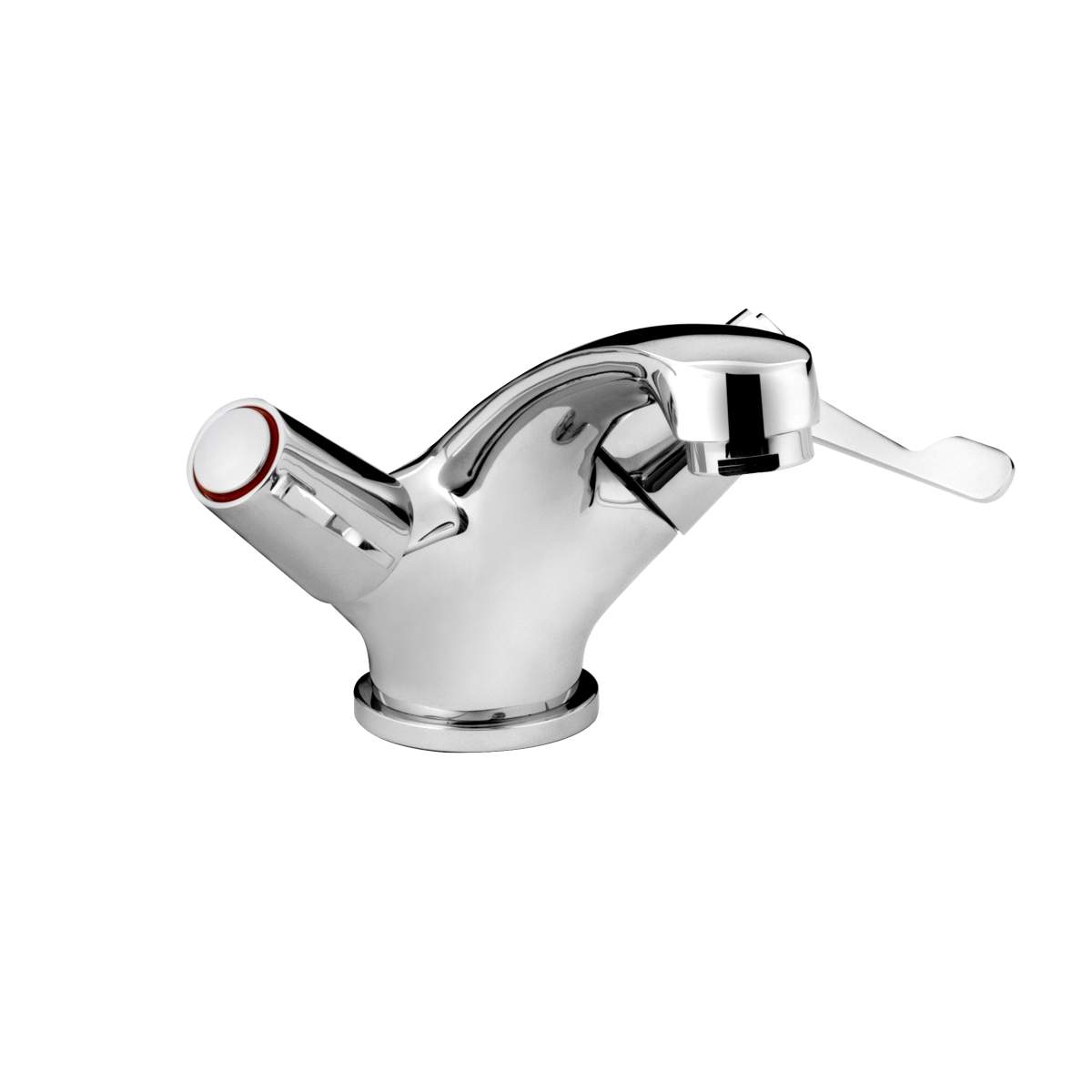 Bristan Basin Mixer with Waste and 3'' (76Mm) Levers (VAL2 BAS C CD)