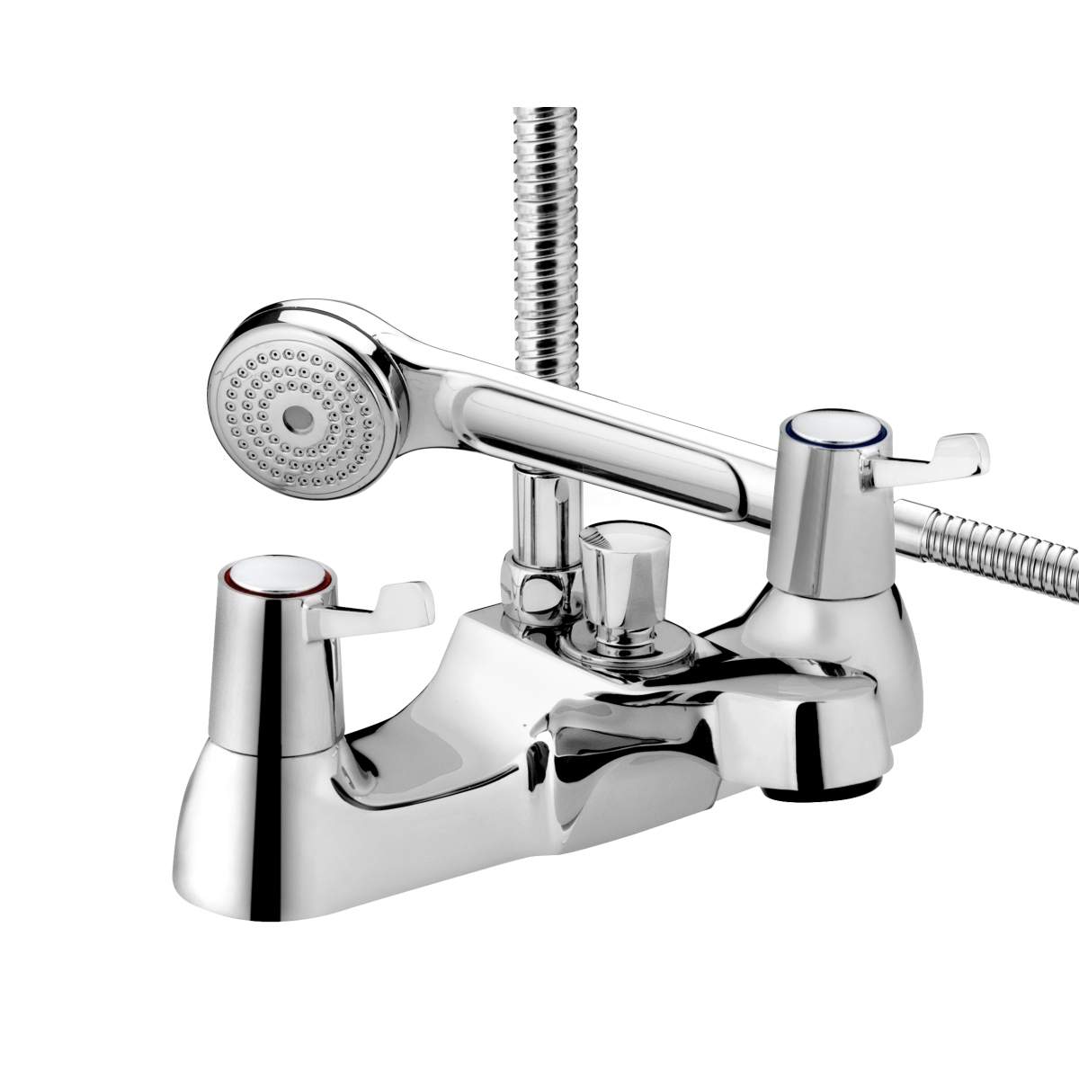 Bristan Bath Shower Mixer with 3'' (76Mm) Levers (VAL2 BSM C CD)