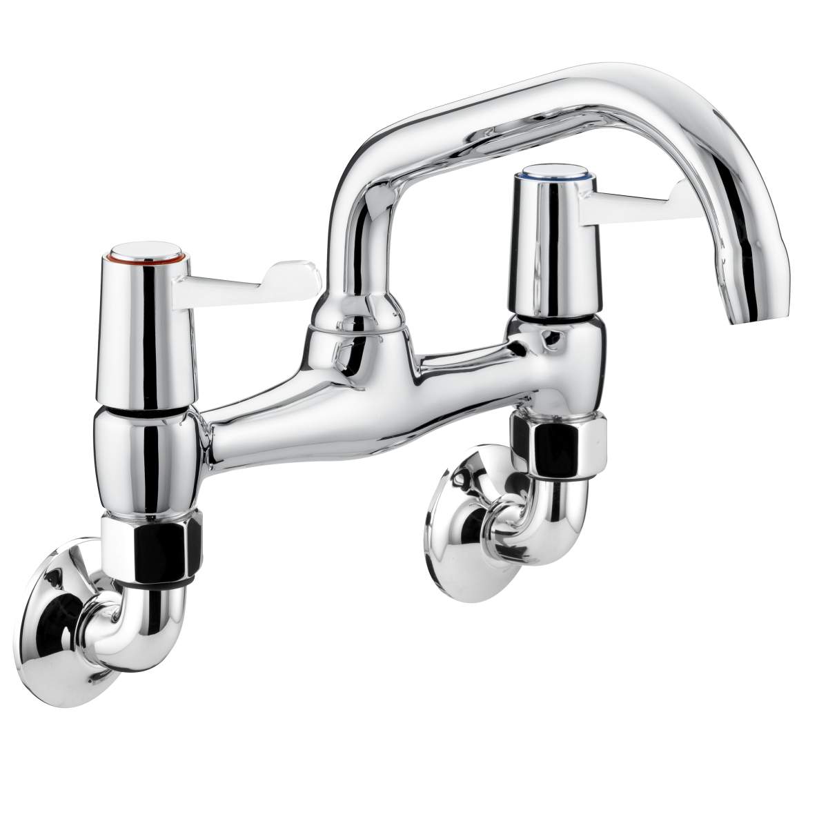 Bristan Wall Mounted Sink Mixer with 3'' (76Mm) Levers (VAL2 WMSNK C CD)