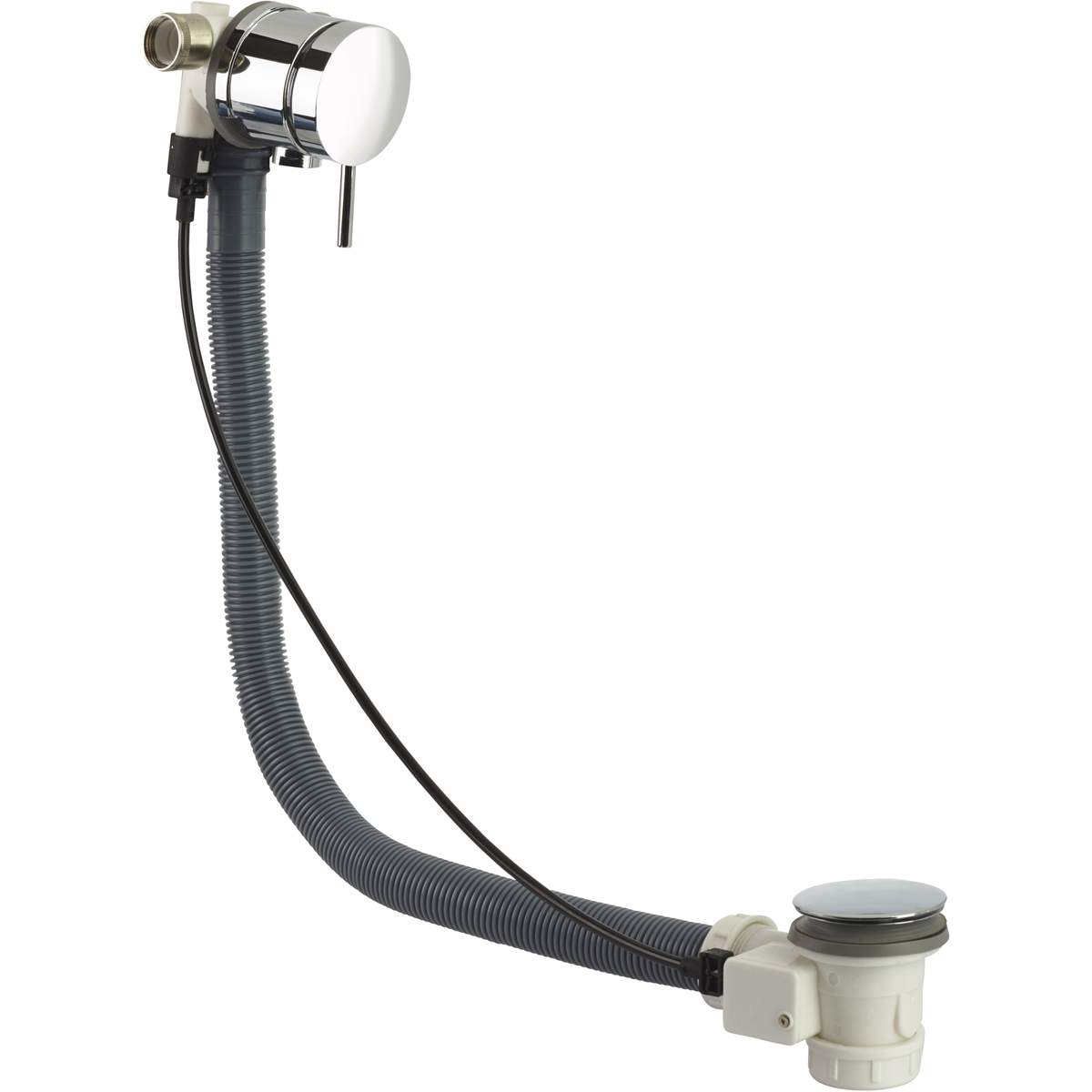 Bristan Bath Filler with Pop-Up Waste and Overflow (W BATH09 C)