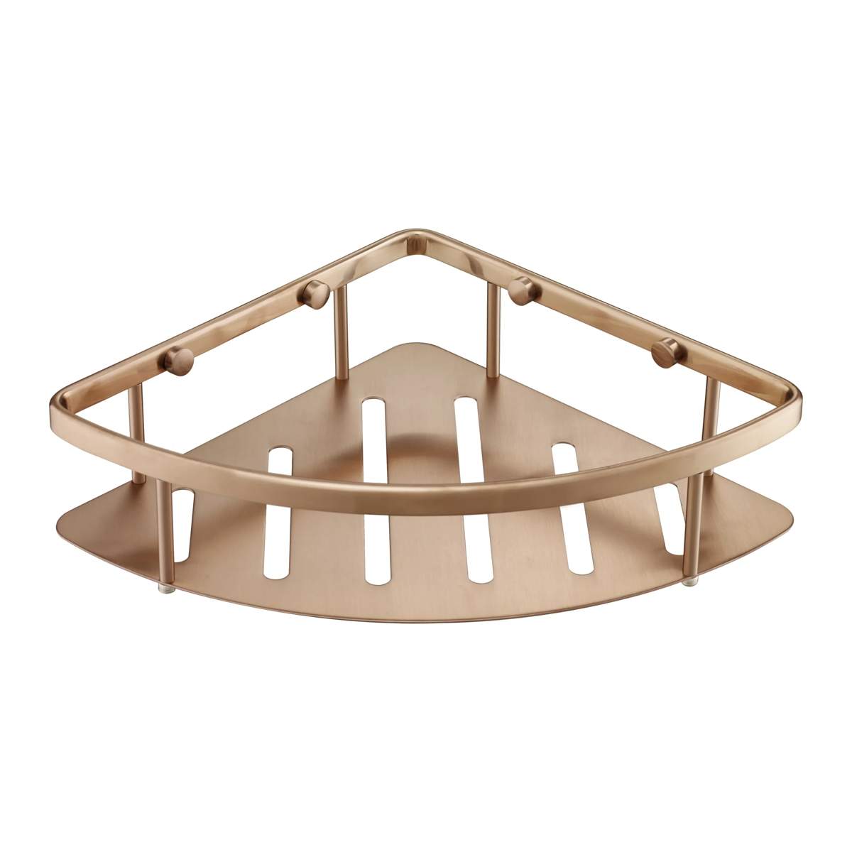 JTP Evo Brushed Bronze Corner Basket (212012BRZ)