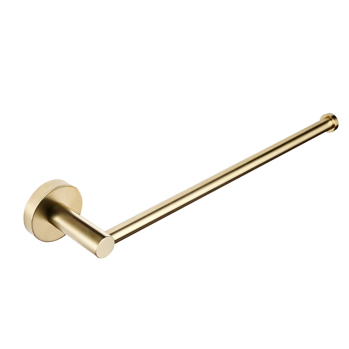 JTP Vos Brushed Brass Towel Rail 300mm (23112BBR)