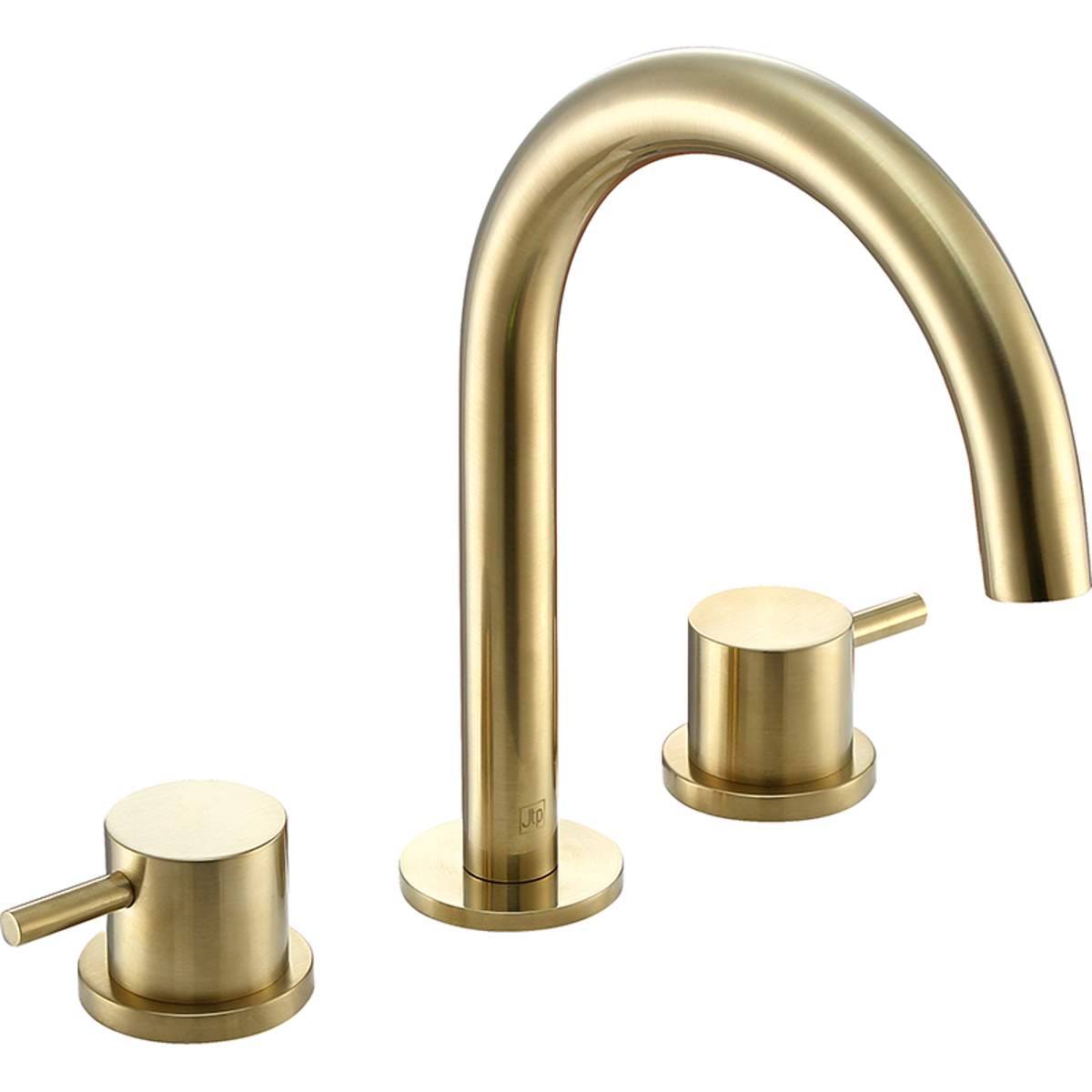 JTP Vos Brushed Brass 3 Hole Deck Mounted Basin Mixer (23193BBR)