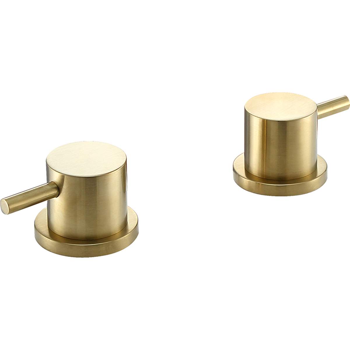 JTP Vos Brushed Brass Panel Valves (23809BBR)