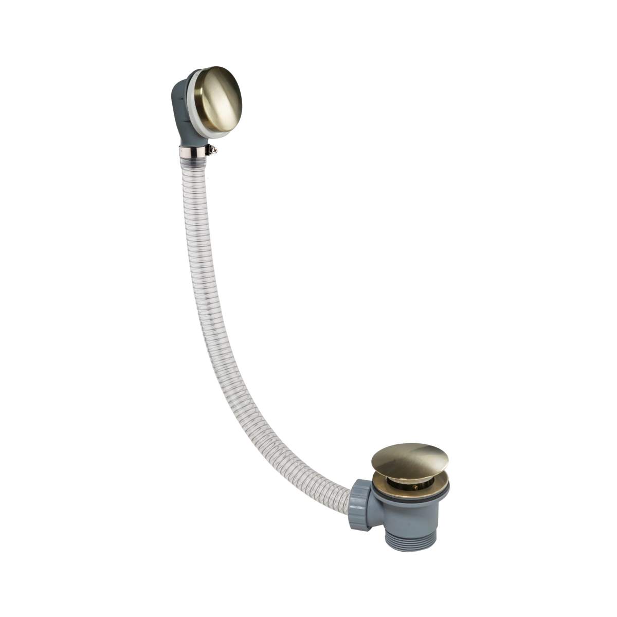 JTP Vos Brushed Brass Click Clack Bath Waste (23809CCBBR)