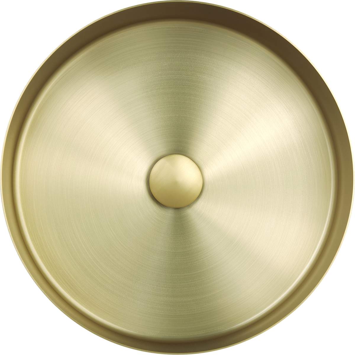 JTP Vos Brushed Brass Grade 316 Stainless Steel Counter Top Basin (23CTR360BBR)