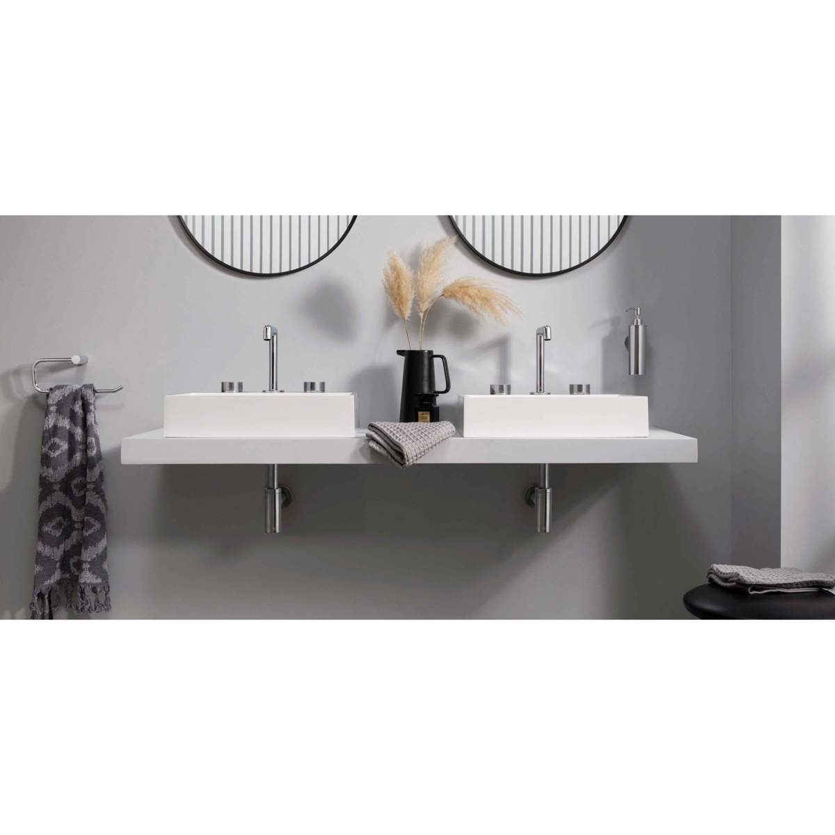 JTP Vos Brushed Brass Mirror without Light (23M60WLBBR)