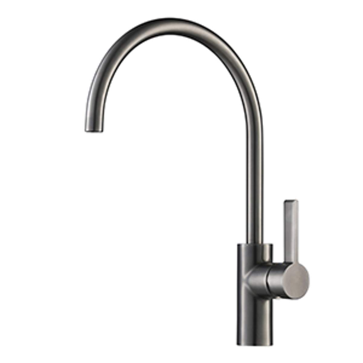 JTP Vos Brushed Black Single Lever Sink Mixer (27181BBL)