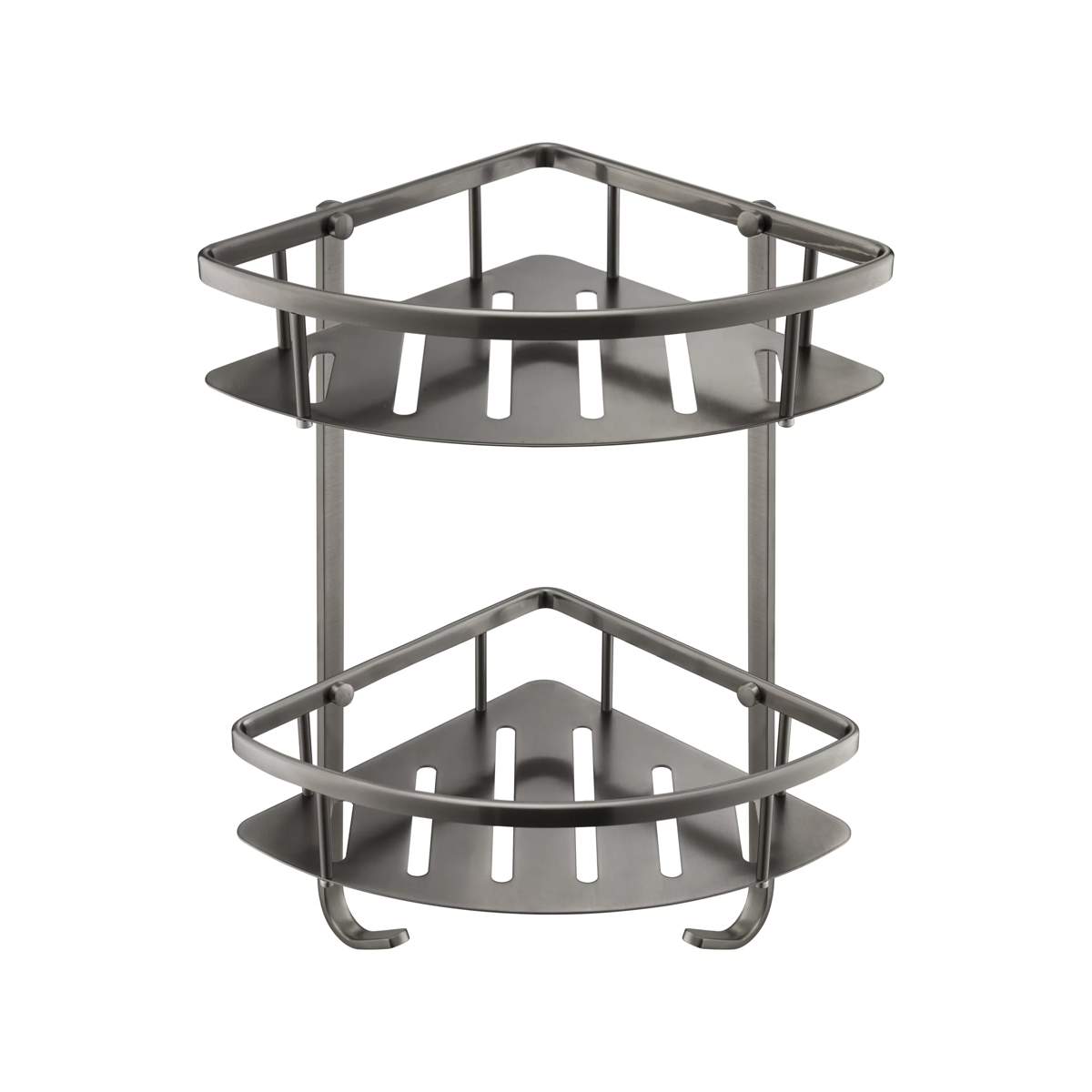 JTP Vos Brushed Black Corner Twin Basket (272010BBL)