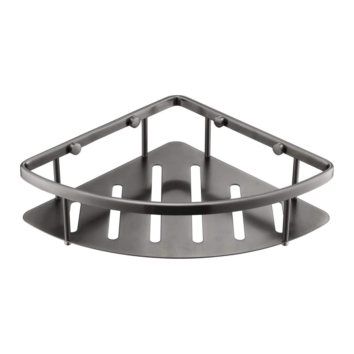 JTP Vos Brushed Black Corner Basket (272012BBL)