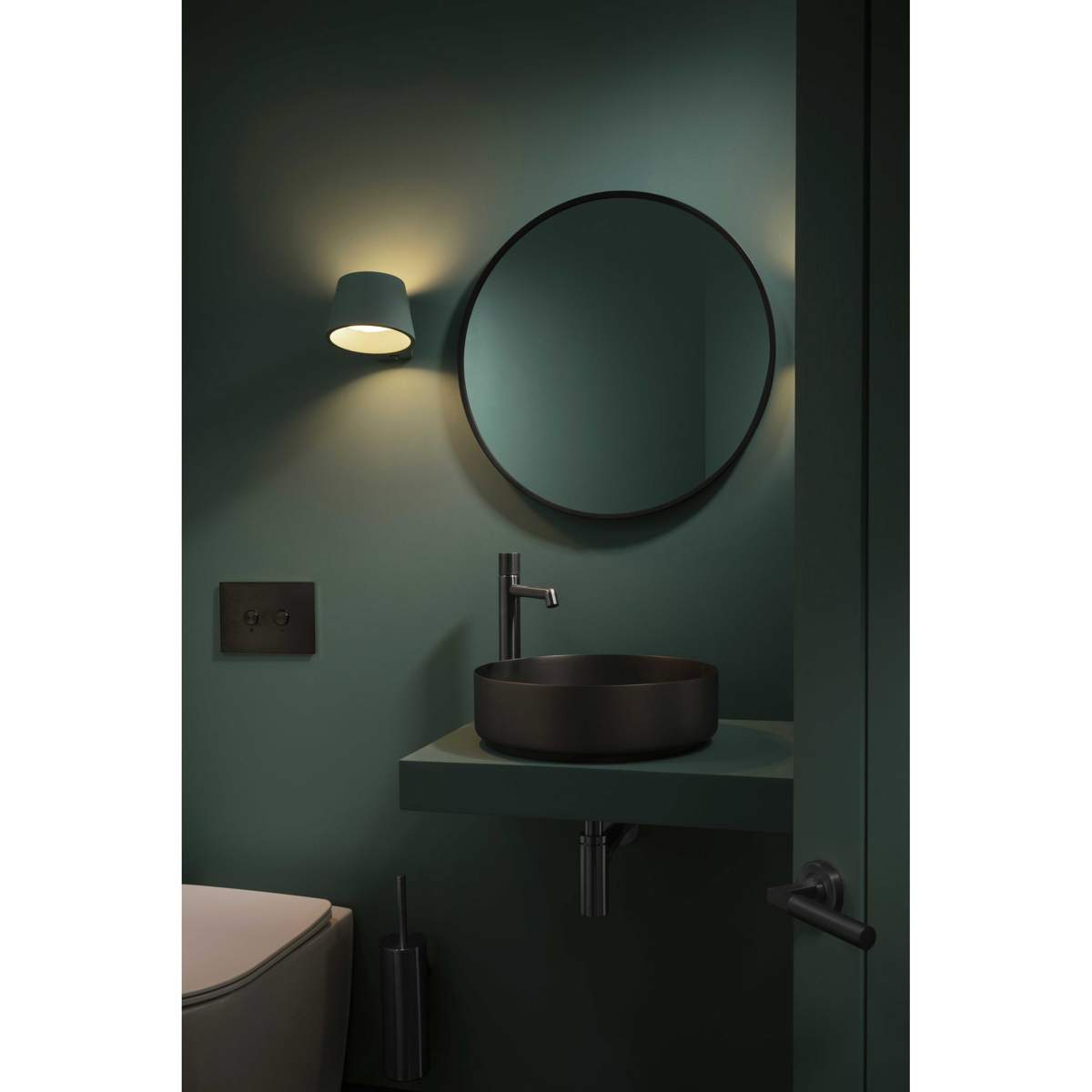 JTP Vos Brushed Black Grade 316 Stainless Steel Counter Top Basin (27CTR360BBL)