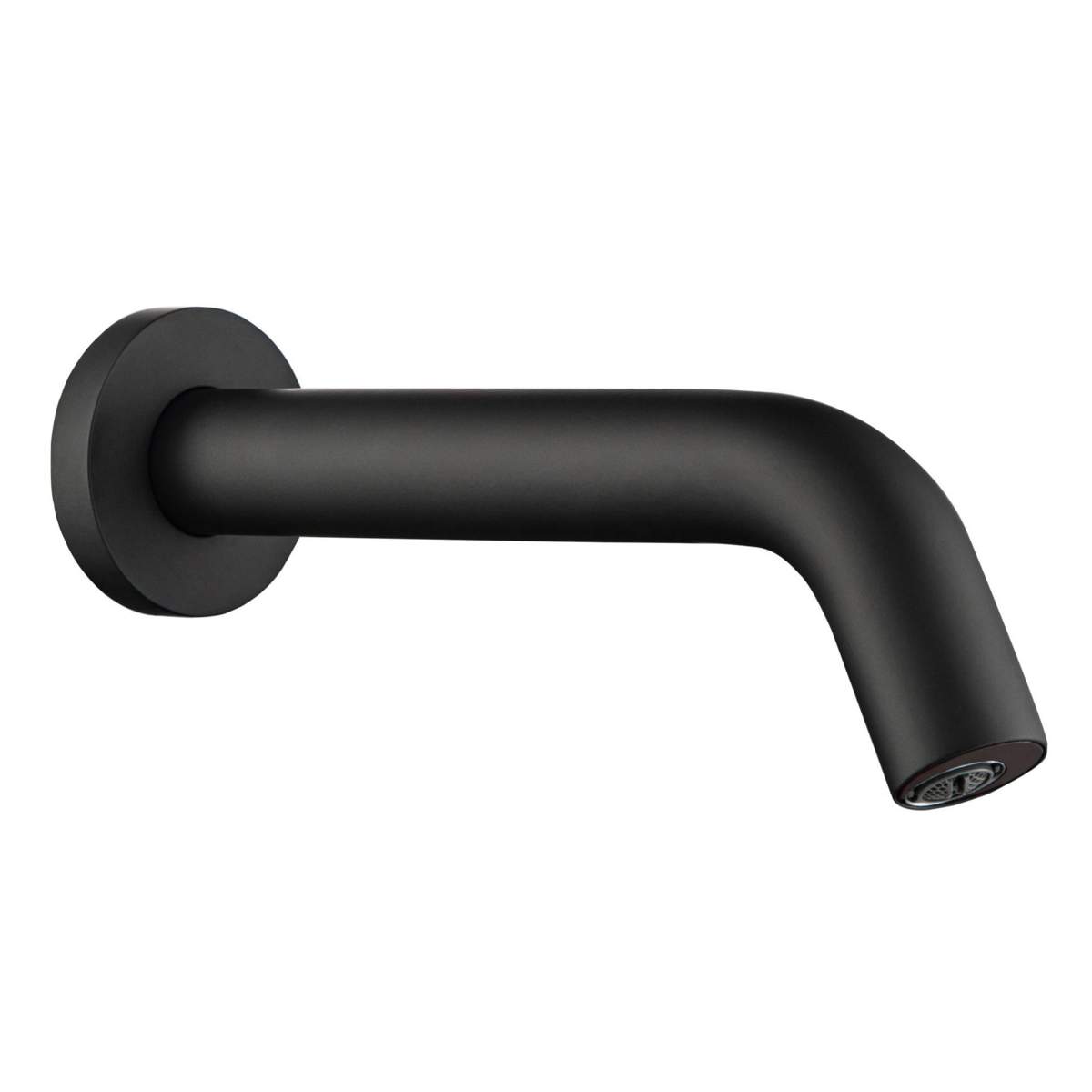 JTP Sensor Matt Black Wall Spout (280513MB)