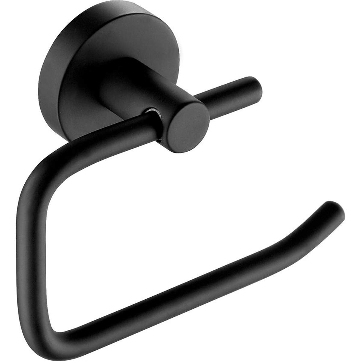 JTP Vos Matt Black Toilet Roll Holder (28151MB)