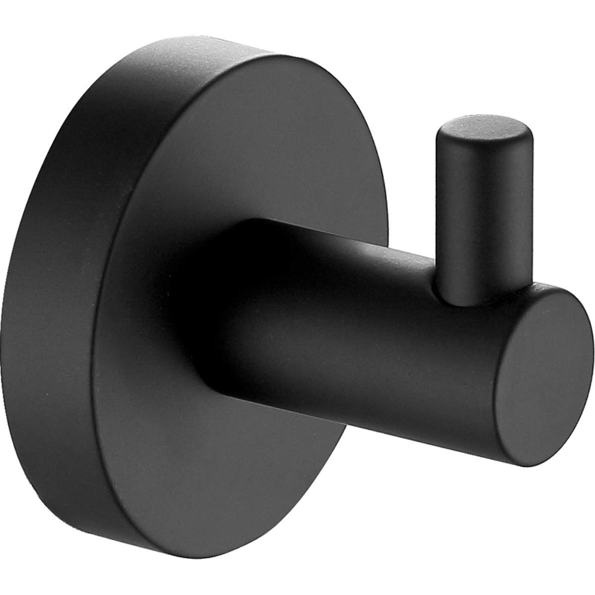 JTP Vos Matt Black Robe Hook (28161MB)