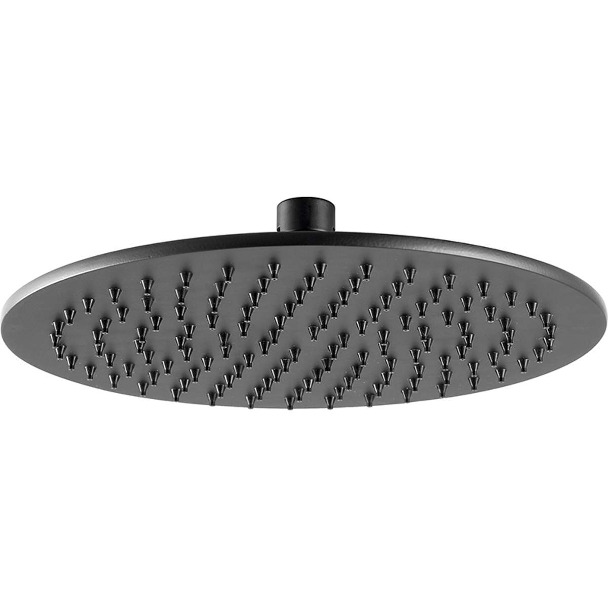 JTP Vos Matt Black Overhead Shower 200mm (28200MB)