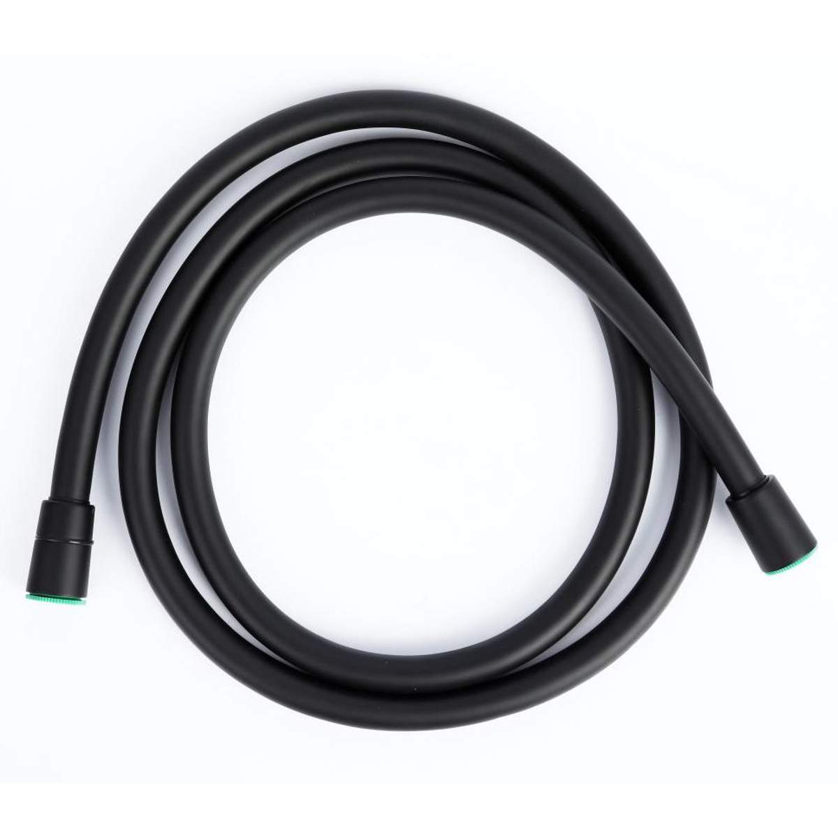 JTP Vos Matt Black 1.50M Plastic Hose (28HOSE/MB/PVC)