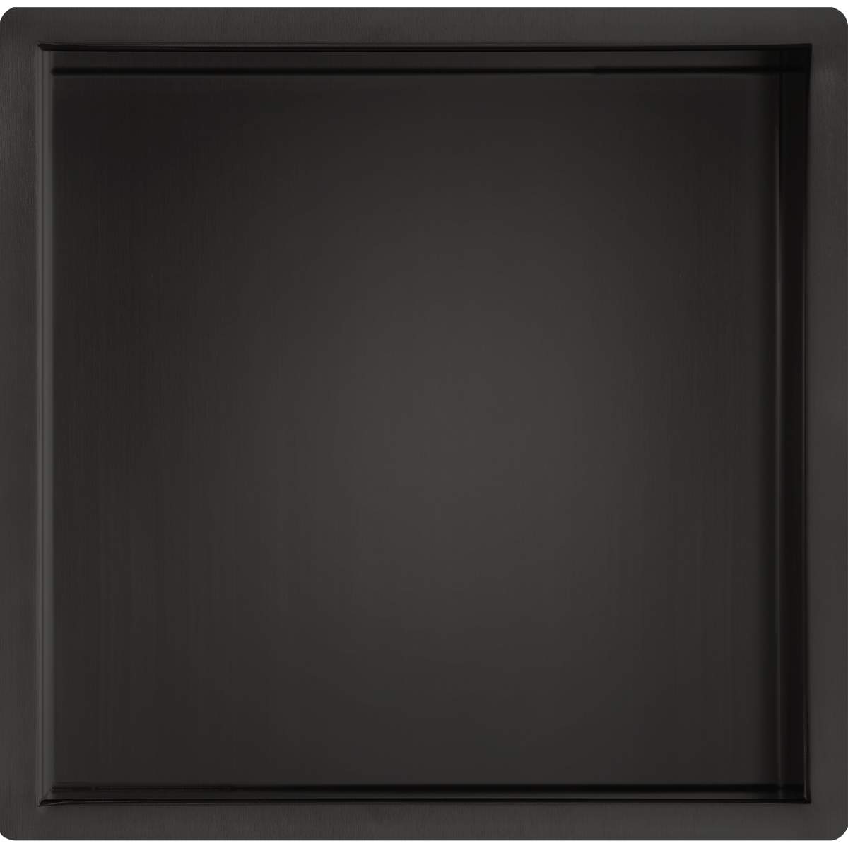 JTP Vos Matt Black Shower Niche (28NH300MB)