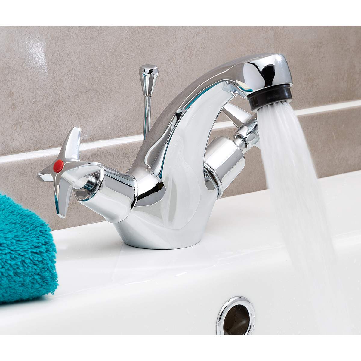 JTP Astra-C Basin Mixer with Pop-Up Waste (3169-C)