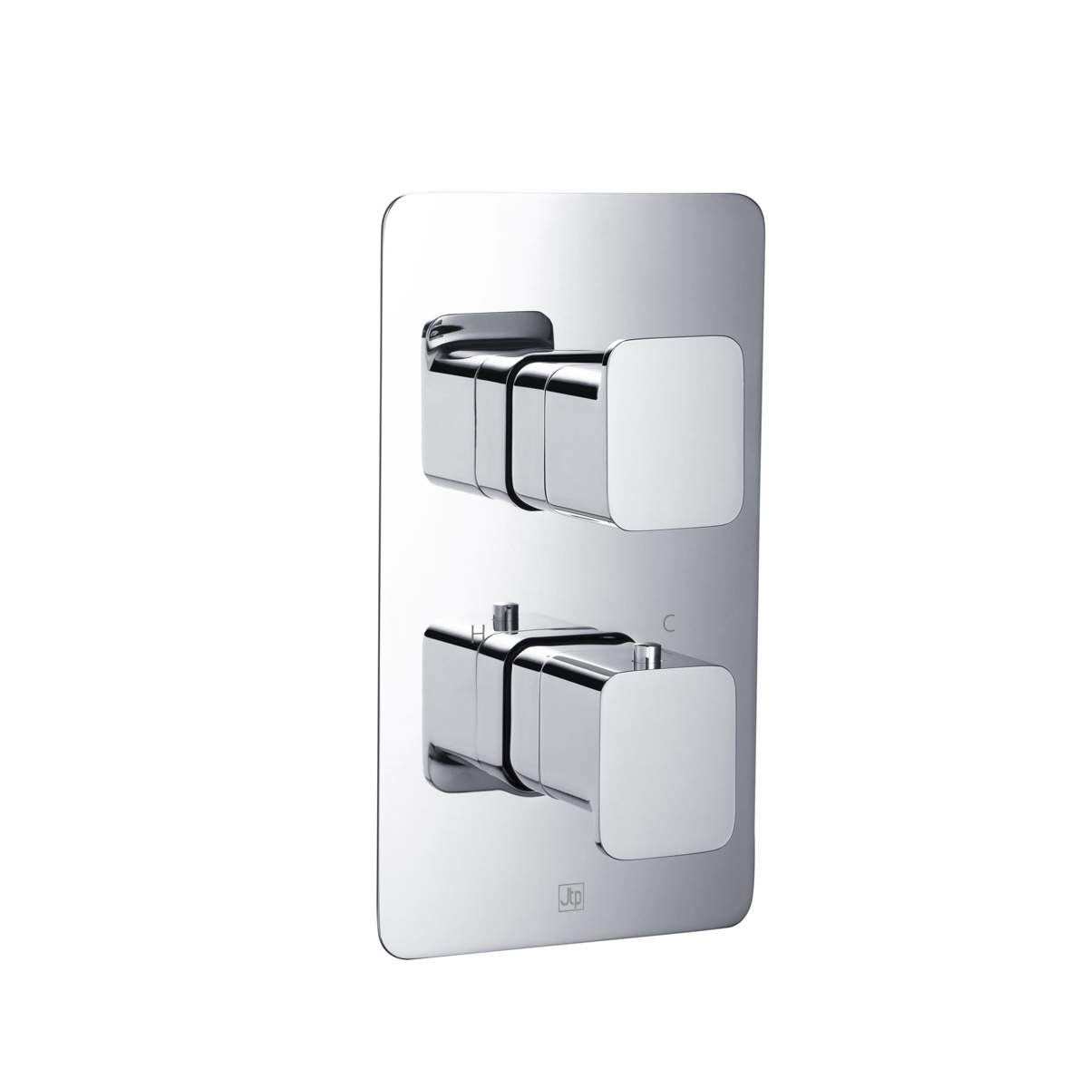 JTP Hix Chrome Thermostatic Concealed 1 Outlet Shower Valve (32651)