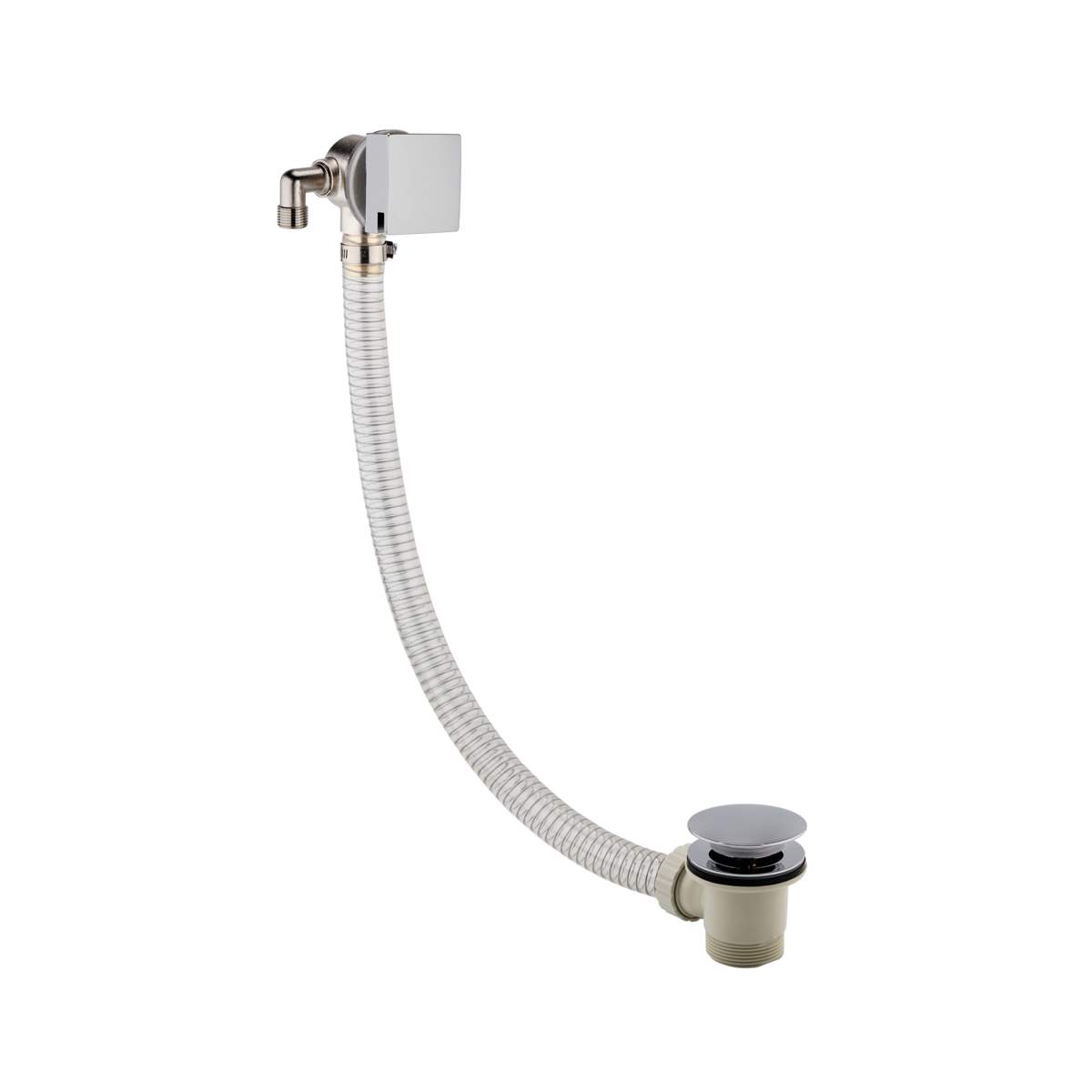 JTP Hix Chrome Exofil with Click Clack Bath Waste (32809HACC)