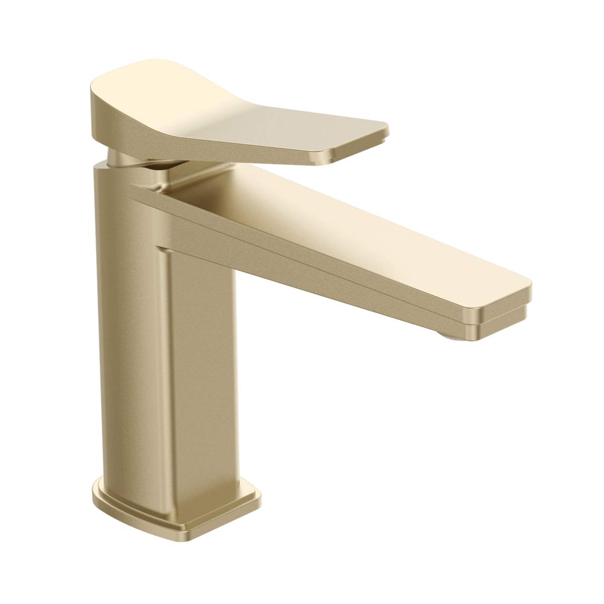 JTP Hix Brushed Brass Single Lever Basin Mixer (33001BBR)