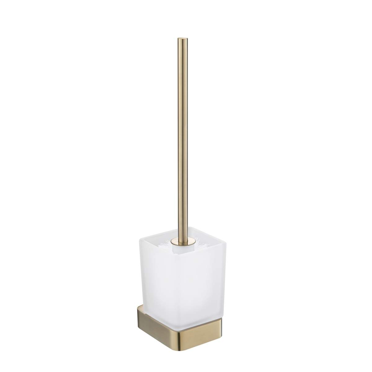 JTP Hix Brushed Brass Toilet Brush Holder (33165BBR)