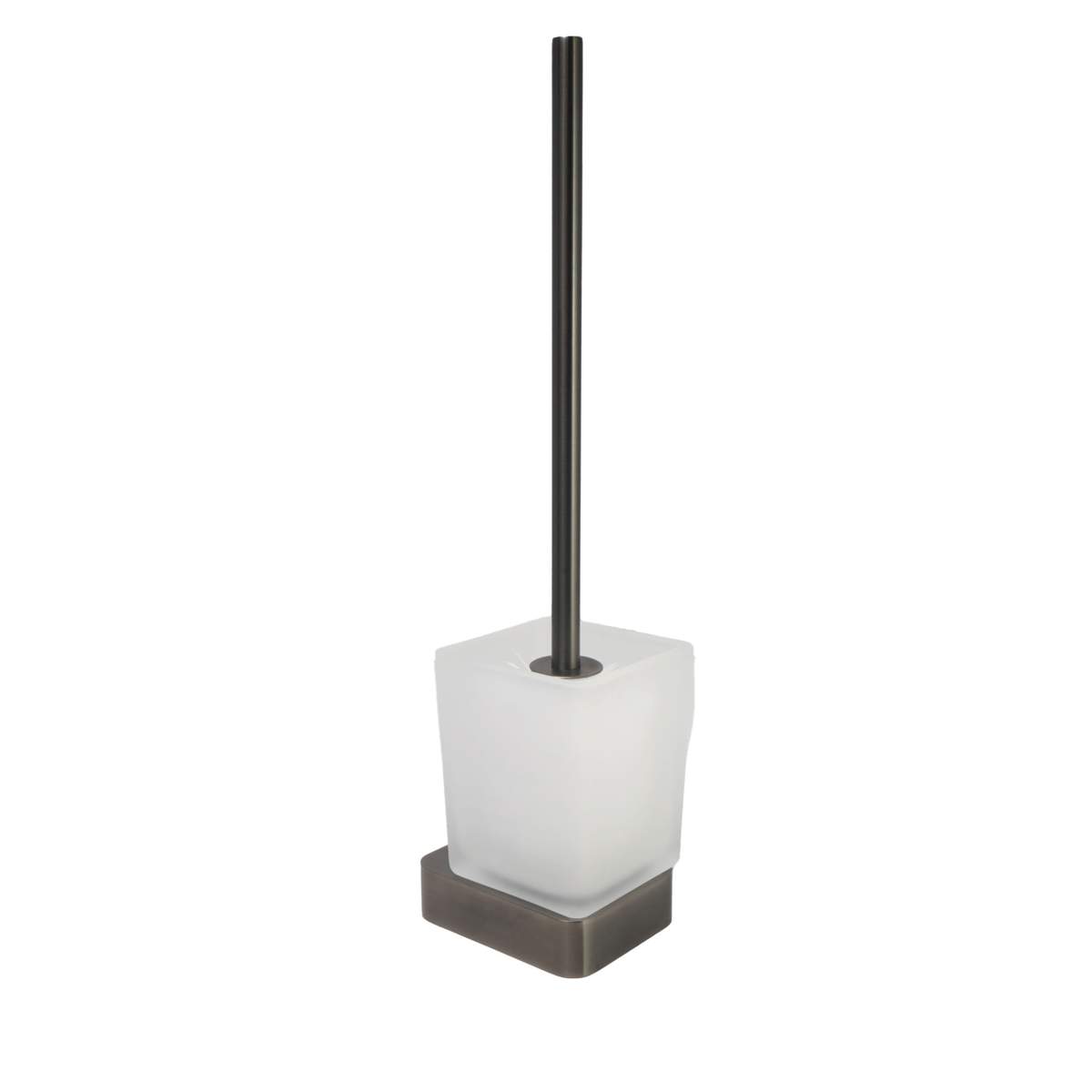 JTP Hix Brushed Black Toilet Brush Holder (37165BBL)