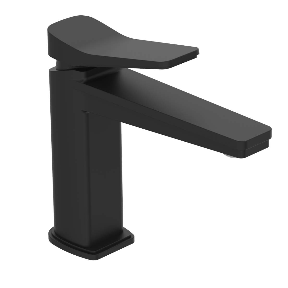 JTP Hix Matt Black Single Lever Basin Mixer (38001MB)